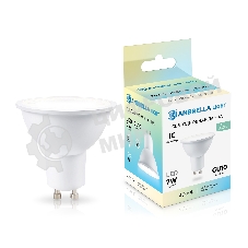 Лампа светодиодная	Ambrella light 190714 LED MR16 7W IC GU10 4000K 175-265V 38°