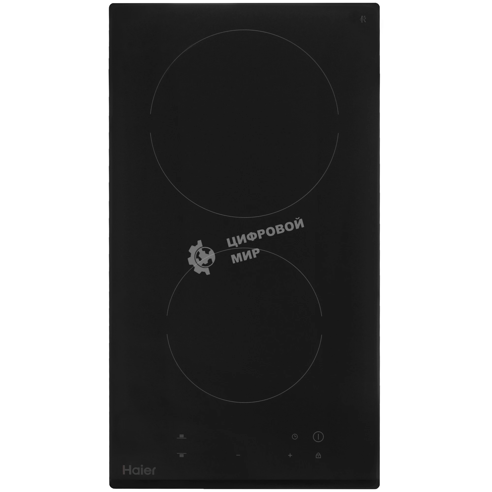 Электрическая варочная поверхность Haier HHY-C32RVB, 2 конфорки, стеклокерамика, 3267 Вт