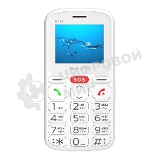 Мобильный телефон Maxvi B115 белый