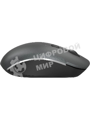 Мышь беспроводная A4Tech Fstyler FB26CS Air2 серый/черный, 2000 dpi, радиоканал, Bluetooth, USB, кнопки - 4