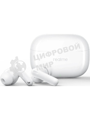 Наушники TWS Realme Buds T310 белый, внутриканальные, Bluetooth, активное шумоподавление, до 9 ч
