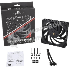 Вентилятор для корпуса Thermalright TL-B14B EXTREM черный, 140 мм, 2000 об/мин, 31.4 дБ, 4 pin