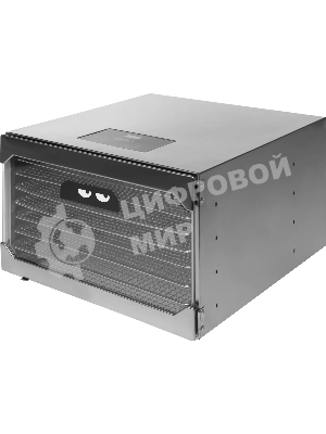 Сушилка для овощей и фруктов Kitfort КТ-1922 8под. 800Вт нержавеющая сталь