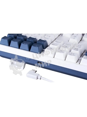 Клавиатура Redragon Whisper проводная, USB Type-A, белый