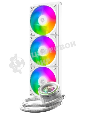 Система жидкостного охлаждения ID-Cooling FX360 Inf ARGb белый 120мм алюминий+медь 2000rpm 27.2db 4-pin 350W