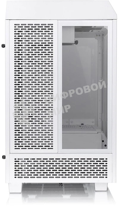 Компьютерный корпус Thermaltake The Tower 100 Snow CA-1R3-00S6WN-00/White/Win/SPCC/Tempered Glass*3