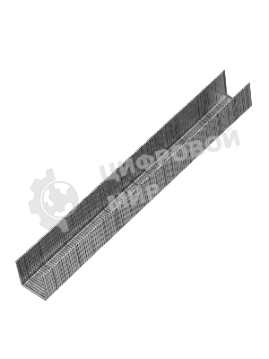 Скобы Denzel 21GA для пнев. степл., 14мм, шир. - 0,95мм, тол. - 0,6мм, шир. скобы - 12,8мм, 5000шт