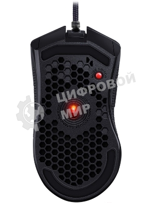 Мышь проводная REDRAGON Storm Basic чёрный, 12400 dpi, USB, кнопки - 5