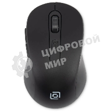 Мышь беспроводная Oklick 677MW черный, 1600 dpi, радиоканал, USB, кнопки - 6