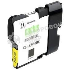 Картридж струйный Cactus CS-LC980BK черный (16 мл) для Brother DCP-145C/165C MFC-250C/290C