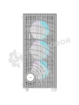 Компьютерный корпус Ocypus Gaммa C70 WH ARGB ATX/win/белый/4 ARGB fans/no PSU/Tempered Glass
