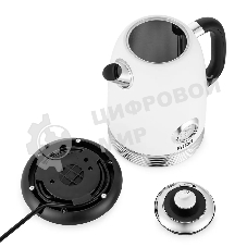 Чайник электрический Kitfort КТ-6603 1.7л. 2200Вт белый (корпус: пластик)