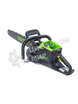 Цепная пила аккумуляторная GreenWorks GD82CS51, 82V, 51 см, бесщеточная, с 1хАКБ 5 А·ч. и ЗУ (2008307UB)