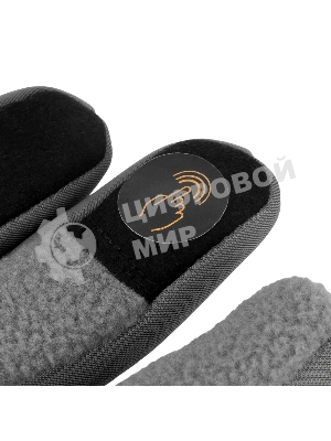 Перчатки универсальные Denzel 68086 искусственный мех, работа с сенсорным экраном, размер 8