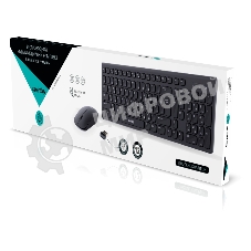 Комплект клавиатура+мышь Smartbuy (SBC-250288AG-K) ONE 250288AG черный