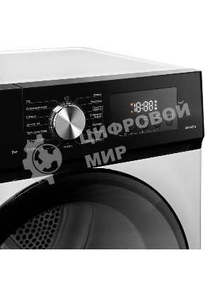 Сушильная машина Kuppersberg DM 592 W, High-Tech, загрузка 9 кг, 15 программ, тепловой насос, электронное кнопочное управление, корзина для сушки, блокировка от детей, энергоэффективность А++, белый