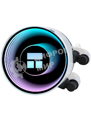 Водяное охлаждение для процессора Thermalright Frozen Notte 240 White ARGB V2 белый (240мм, ARGB/ Fans: 2x120мм, 72.37CFM, 27.7dBA, 2000RPM/ Pump height 54мм, 28dBA, 5300RPM, Rad thickness 27мм/ S: 1200, 1700, 1851, 2011, 2066, 115X, AM2, AM2+, AM3, AM3+, AM4, AM5, FM1, FM2, FM2+)