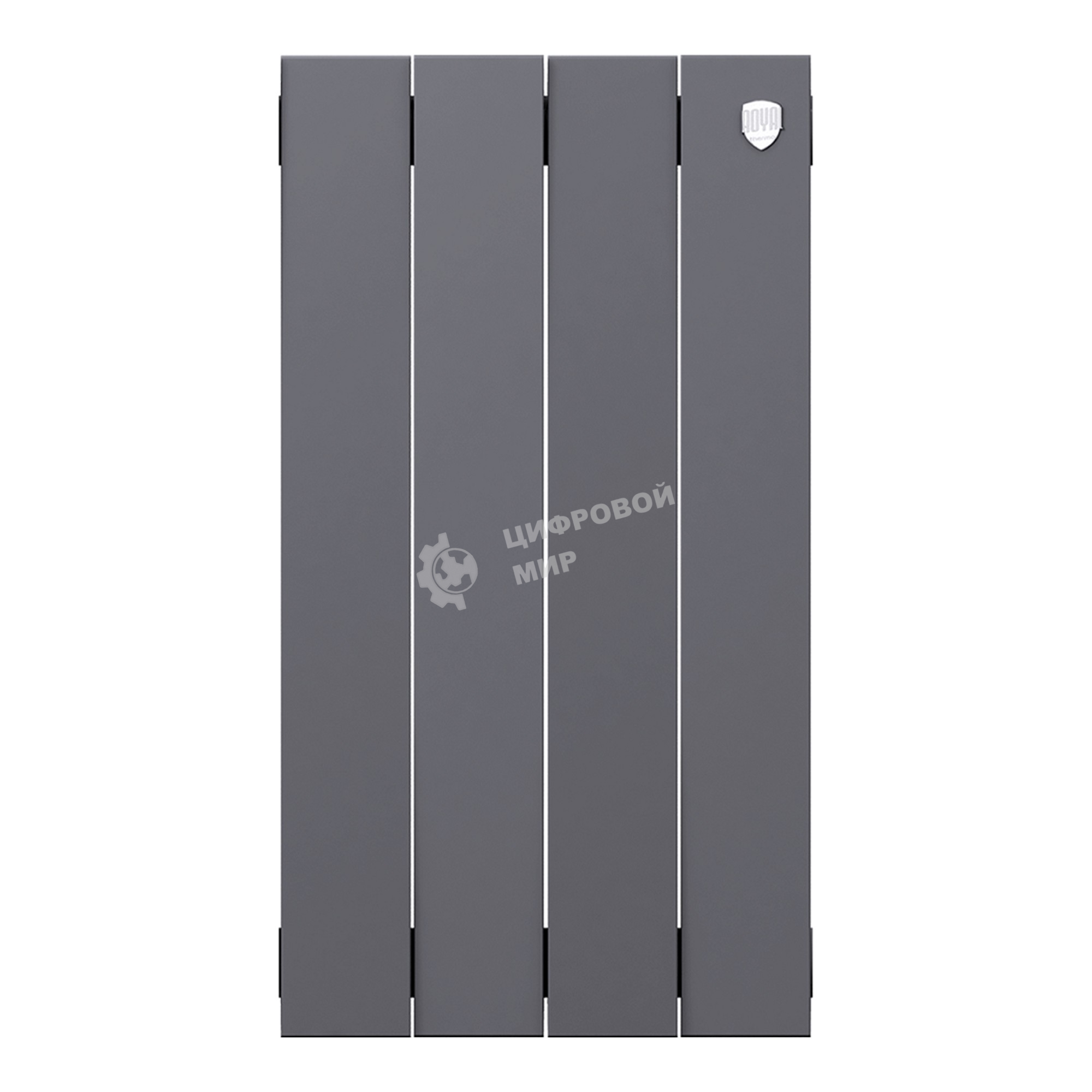 Радиатор биметаллический Royal Thermo PianoForte 500 Серебристый - 4 секц.