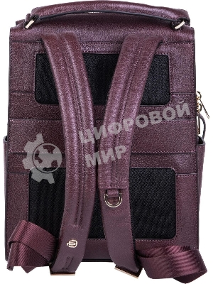 Рюкзак женский Piquadro Patricia CA6771W140/BO бургунди кожа