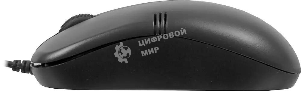 Мышь проводная A4Tech OP-560NU черный, 1200 dpi, USB, кнопки - 3