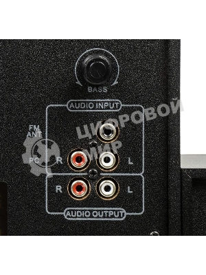 Колонки SVEN AC MS -304, черный Акустическая система, беспроводная передача сигнала по Bluetooth, суммарная мощность (RMS), Вт - 40, выходная мощность (RMS), Вт - сабвуфер: 20, сателлиты: 20 (2 х10), частотный диапазон, Гц - сабвуфер: 40 – 150, сателлиты: 150 – 20 000, размеры динамиков, мм - сабвуфер: O 128, воспроизведение с USB flash и SD card памяти, встроенное FM-радио, LED-дисплей, пульт ДУ, материал корпуса сабвуфера и сателлитов – дерево (MDF).