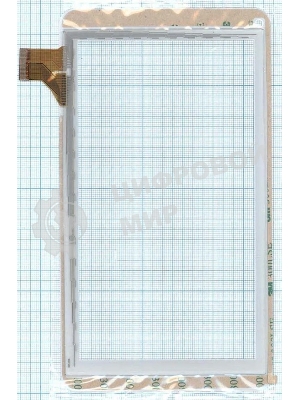 Сенсорное стекло (тачскрин) FPC-TP070215, белое