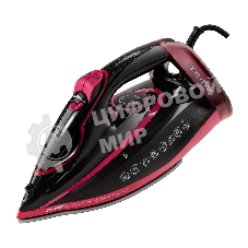 Утюг паровой Galaxy GL 6133 черный с розовым