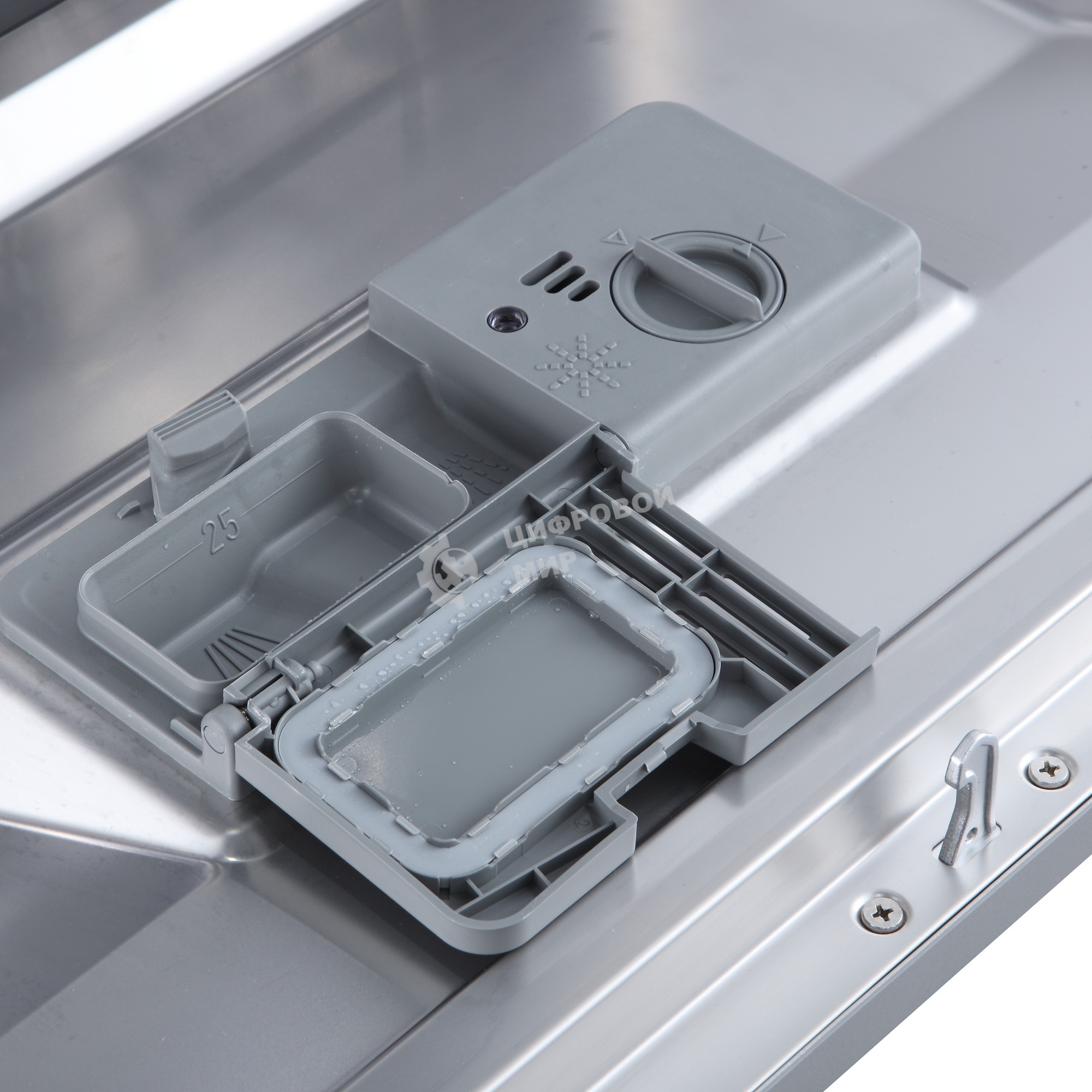 Посудомоечная машина Бирюса DWC-506/7 M, металл, 55 см, 6 компл., 49 дБ, класс A+