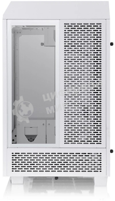 Компьютерный корпус Thermaltake The Tower 100 Snow CA-1R3-00S6WN-00/White/Win/SPCC/Tempered Glass*3