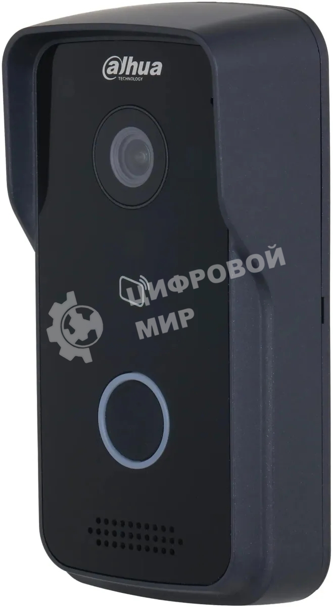 Видеопанель Dahua DHI-VTO2111D-P-S3 цветной сигнал CMOS цвет панели: черный