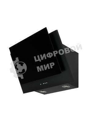 Вытяжка наклонная Elikor Рубин 60П-650-К3Д черный, 60 см, 650 куб. м/ч, 56 дБ