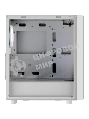 Компьютерный корпус Ocypus Gaммa C70 WH ARGB ATX/win/белый/4 ARGB fans/no PSU/Tempered Glass