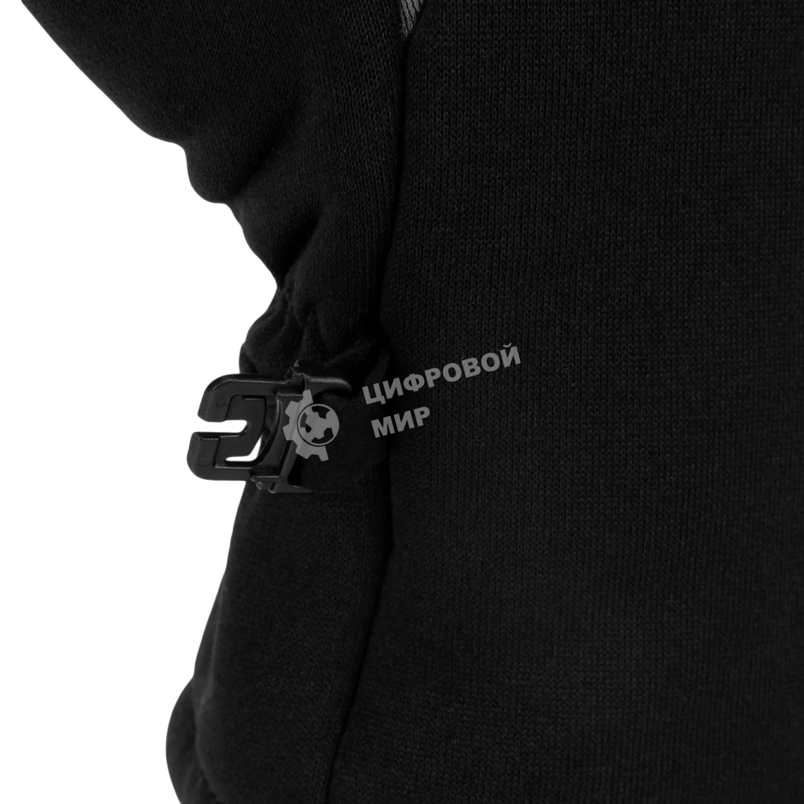 Перчатки универсальные Denzel 68086 искусственный мех, работа с сенсорным экраном, размер 8