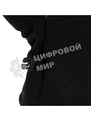 Перчатки универсальные Denzel 68086 искусственный мех, работа с сенсорным экраном, размер 8