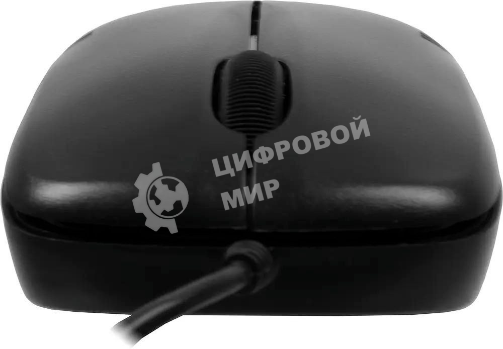 Мышь проводная A4Tech OP-560NU черный, 1200 dpi, USB, кнопки - 3