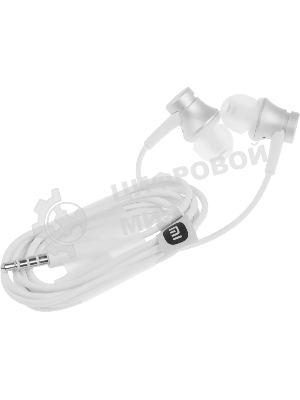Проводные наушники Xiaomi Mi In-Ear Headphones Basic серебристый, внутриканальные, Jack 3.5 мм