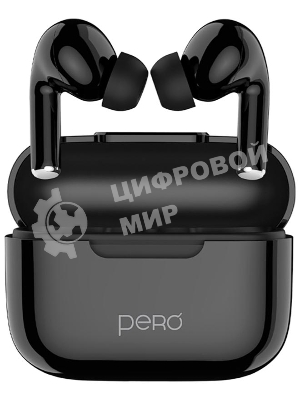Беспроводные наушники PERO TWS06 COMFORT Black