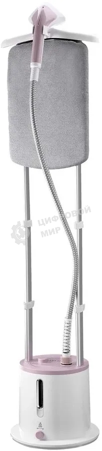 Отпариватель Galaxy Line GL 6216 белый/розовый, 2200 Вт, 46 г/мин, 1,7 л