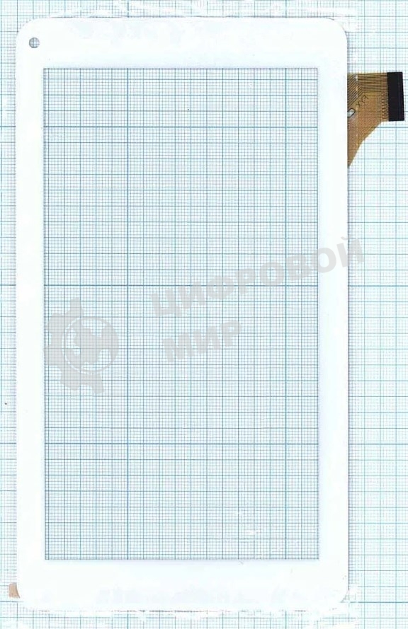 Сенсорное стекло (тачскрин) FPC-TP070215, белое