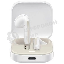 Наушники TWS Xiaomi Redmi Buds 6 Active белый, вкладыши, Bluetooth, до 30 ч