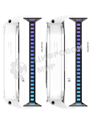 Кулер для процессора Alseye W700-W(USA) белый, 120 мм, алюминий/медь, 2200 об/мин, 35.3 дБ, 4 pin, 230 Вт, 159 мм