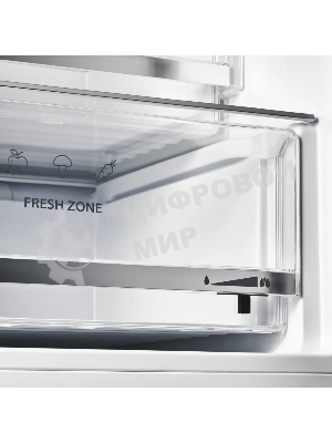 Холодильник Kuppersberg RFCN 2013 BG черное стекло двухкамерный 240/95л морозилка снизу, No Frost