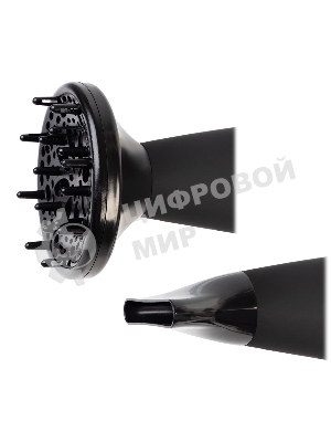 Фен Endever Aurora-472 черный, 2400 Вт, ионизация