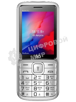 Мобильный телефон BQ 2810 BOOM XL серебристый