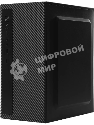 Корпус ACCORD ACC-2053B, Mini-Tower, чёрный