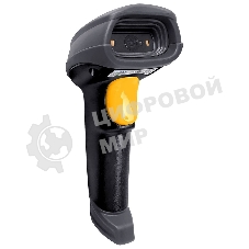 Сканер штрих-кода ручной Mindeo 2D MD6600-SR 2D имидж, проводной, 100 скан/сек, USB с подставкой, черный