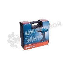 Дрель-шуруповерт Кратон CD-18-Li-2,0, 18 В, 2 Ач, 32 Нм, щеточный