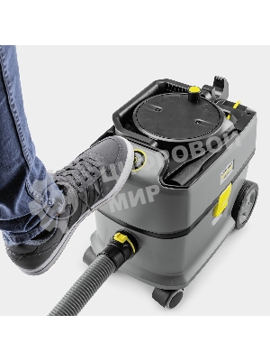 Пылесос Karcher T 10/1 серый/черный, 585 Вт, уборка сухая, пылесборник мешок/контейнер 10 л