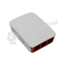 Корпус RA129 red-белый для микрокомпьютера Raspberry Pi 3. ACD Red+White ABS Plastic case for Raspberry Pi 3