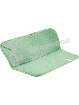 Коврик для сушки посуды Рыжий кот Skandi зеленый 45х35 см